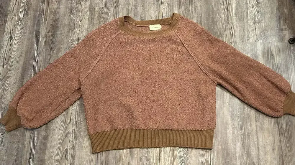 Dreamers Textured Knit Pullover Sweater Size S/M